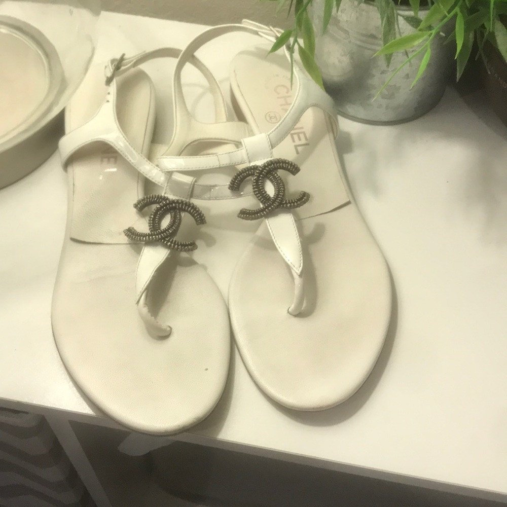 Channel sandals